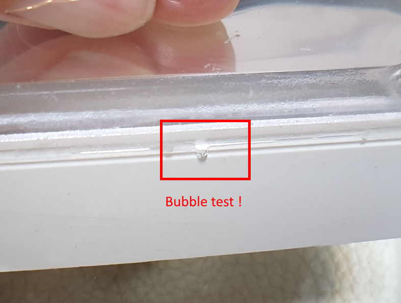 Test de fuite